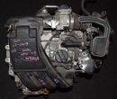Двигатель б/у контрактный NISSAN HR12-DE Micra K13/10-..` (CVT) c EGR, горл. сзади